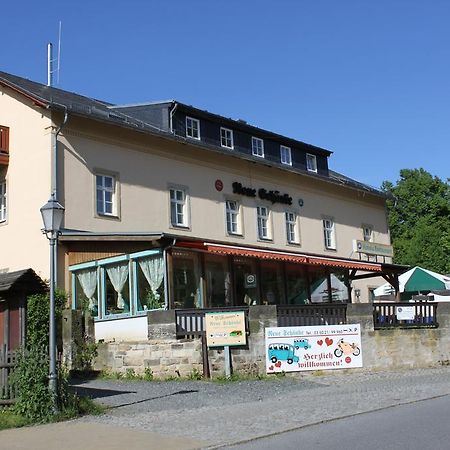 Landgasthof Neue Schaenke Königstein an der Elbe Exterior foto