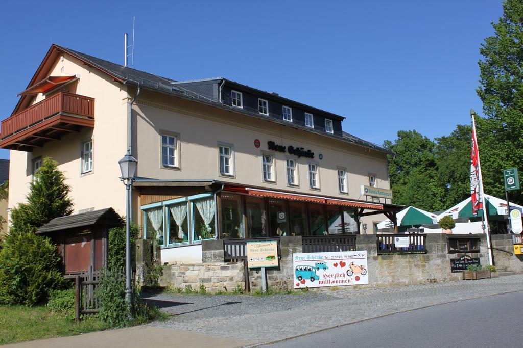 Landgasthof Neue Schaenke Königstein an der Elbe Exterior foto